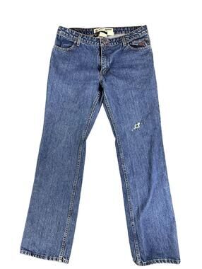 Vintage Harley Davidson Biker Jeans Tall 12 Y2K Denim